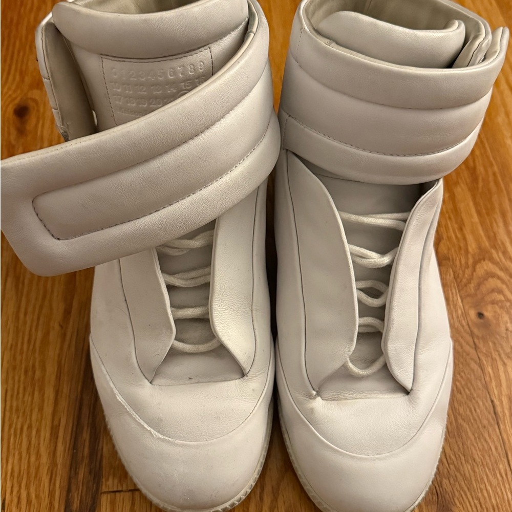 Maison Martin Margiela Future White High-Top Sneakers